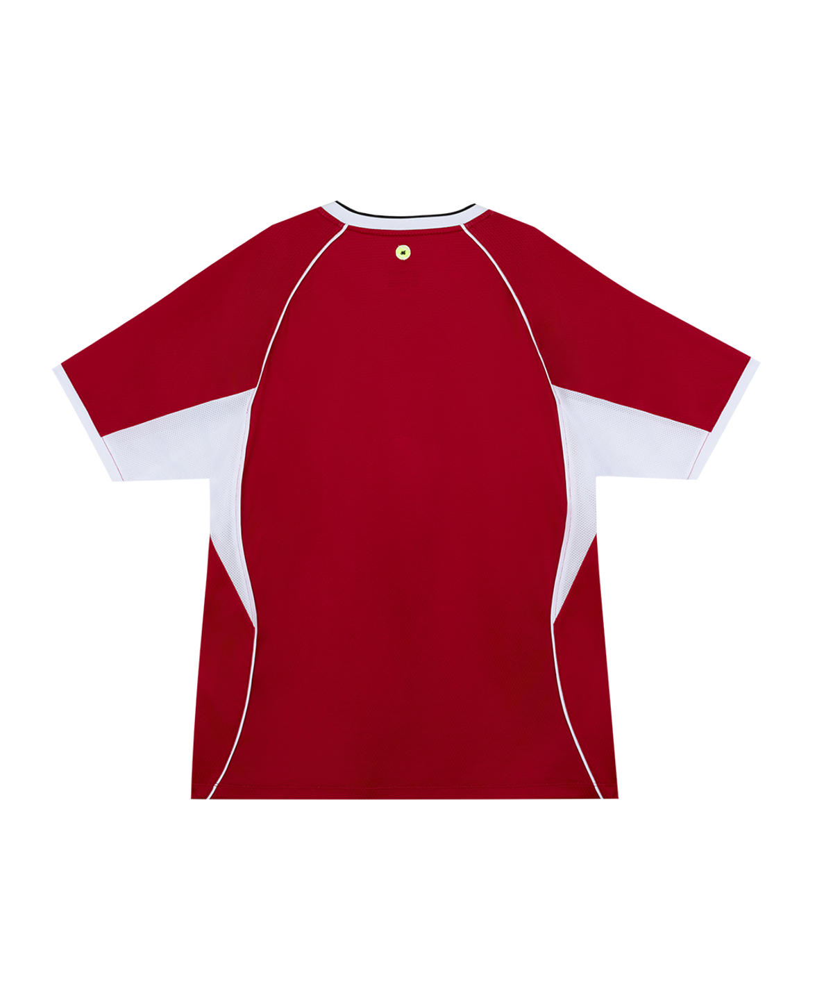 요넥스(YONEX) 265TS001M 레드 남성용 절개 컬러 포인트 테니스 게임웨어