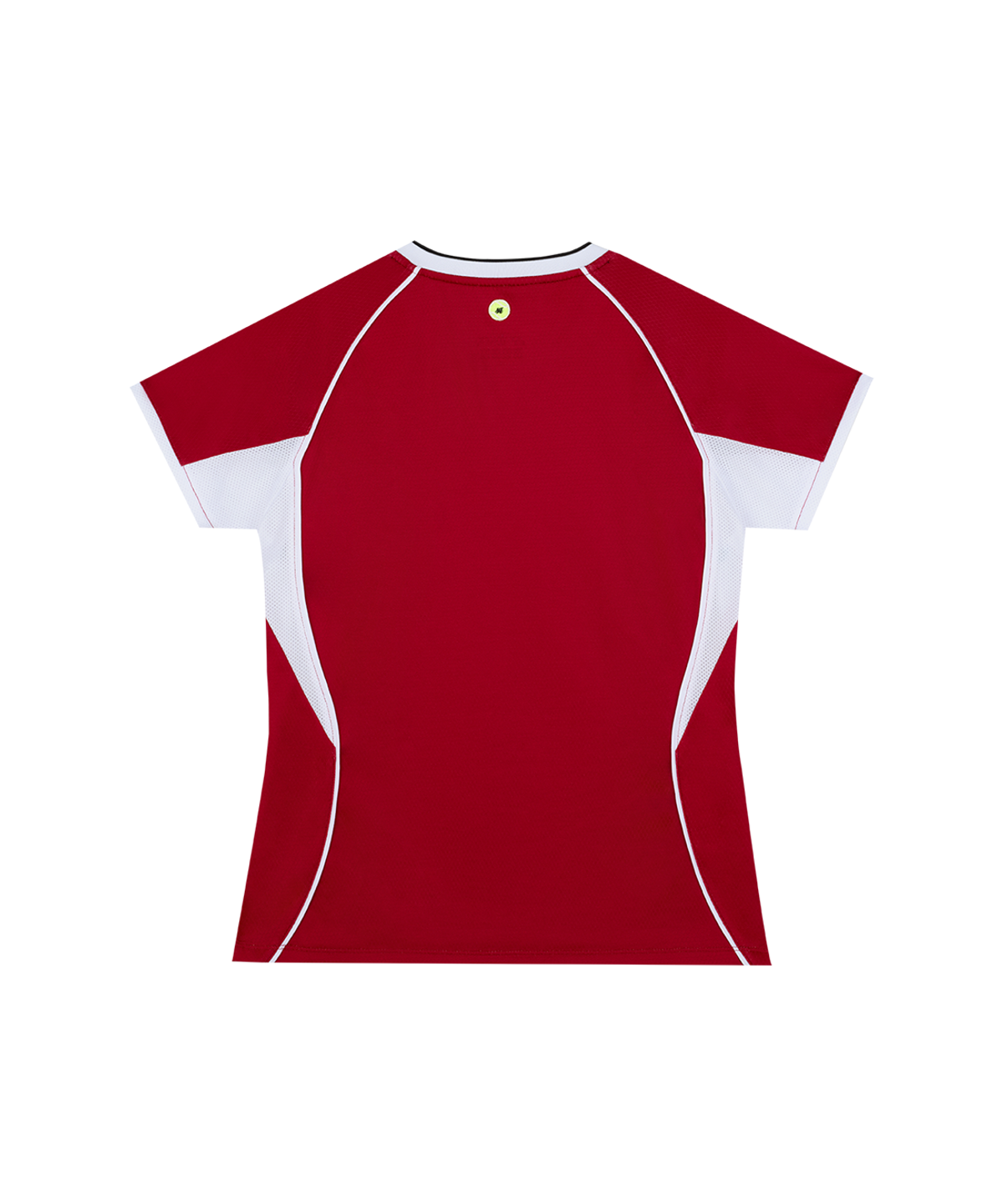 요넥스(YONEX) 265TS002F 레드 여성용 절개 컬러 포인트 테니스 게임웨어