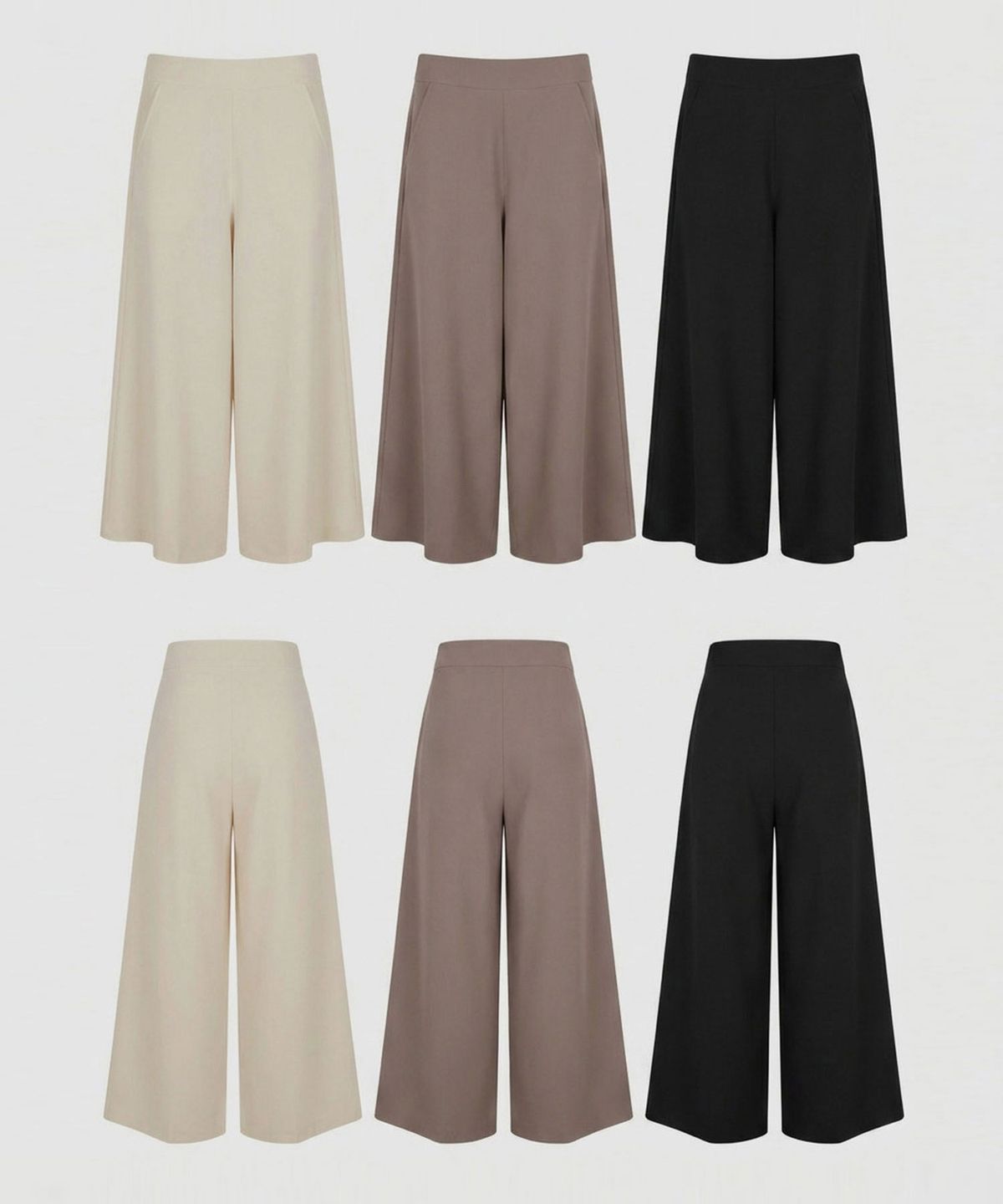바스카라(VASCARA) Amur Wide Capri Pants (3colors)