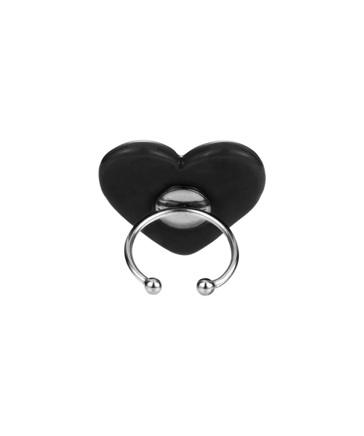 엔프프(NFF) guardian heart ring-black