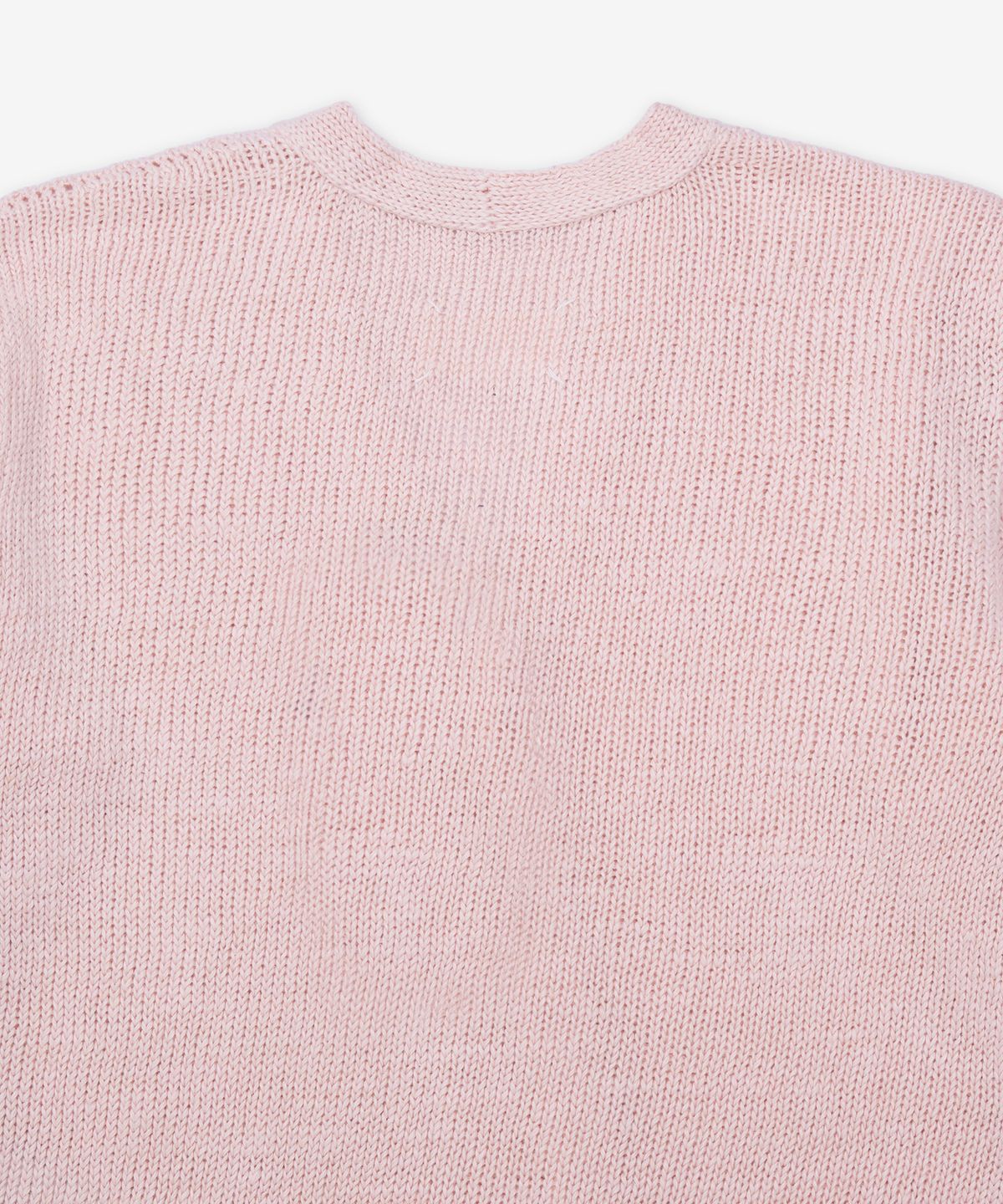 메종 마르지엘라(MAISON MARGIELA) 가디드 햄프 니트 가디건 - 핑크 / S51HP0017M13100216