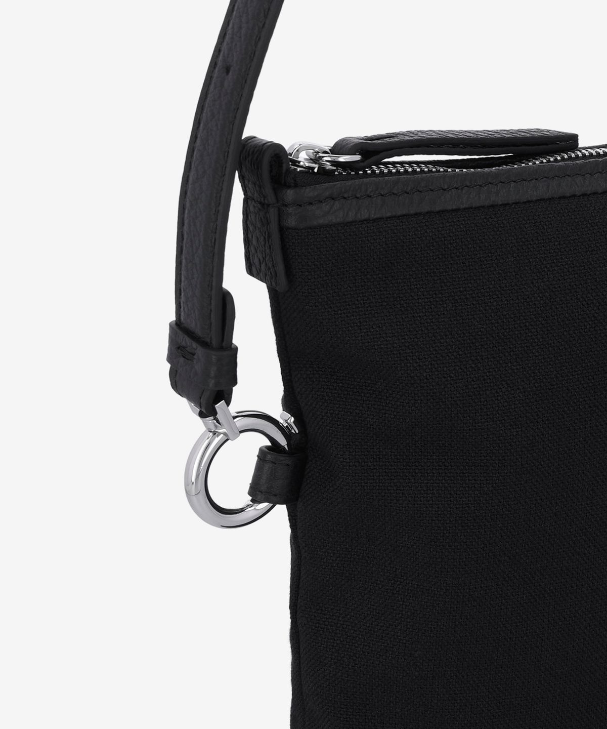 메종 마르지엘라(MAISON MARGIELA) 5AC 호보 스몰 토트백 - 블랙 / SB1WG0088P8833T8013