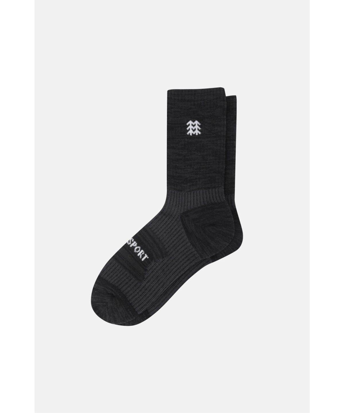 코오롱스포츠(KOLON SPORT) 하이킹 컴프레션 크루 삭스 QELAX26111BLK