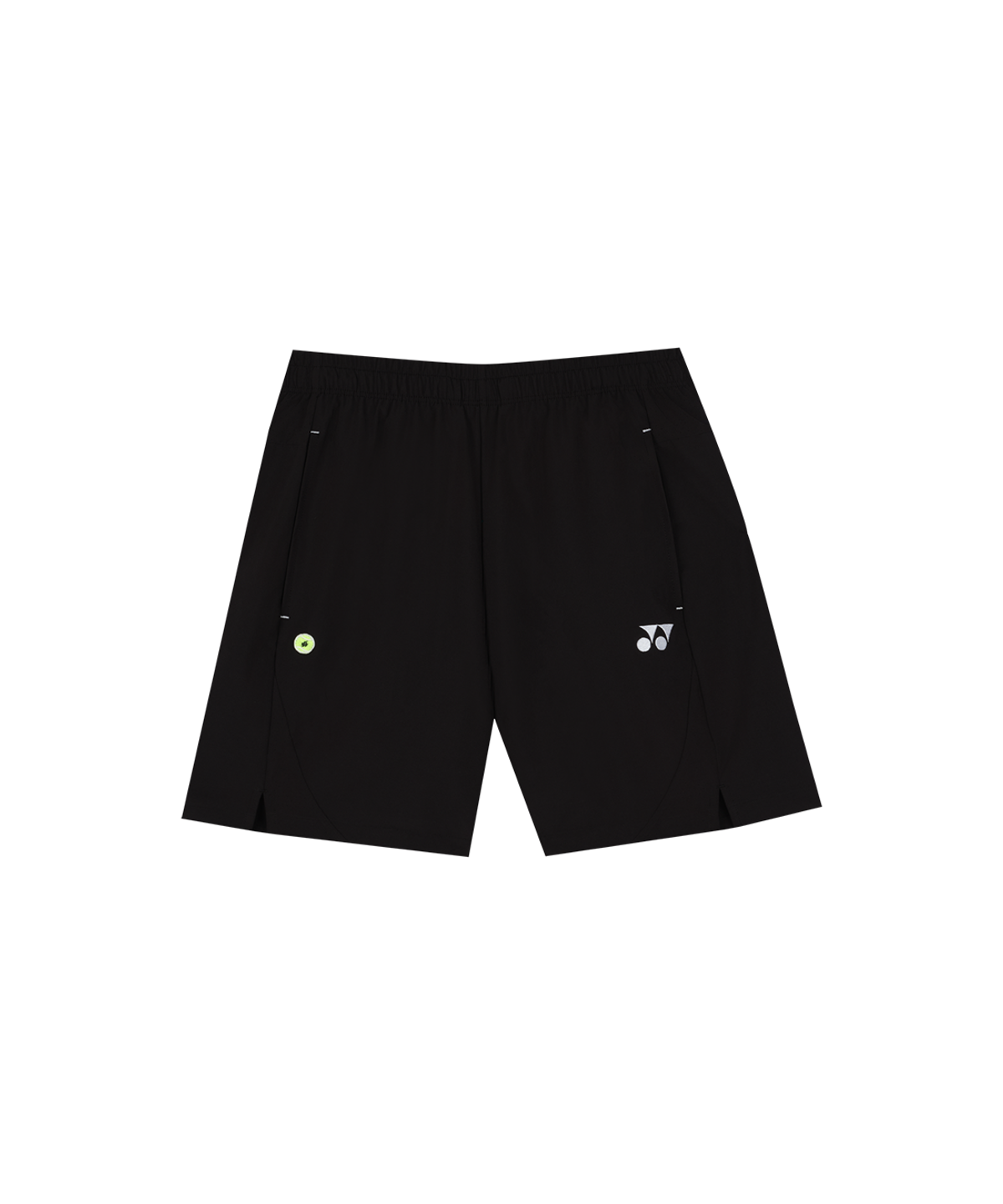 요넥스(YONEX) 265PH001M 블랙/라이트 그레이 남성용 부클 포인트 와펜 테니스 반바지