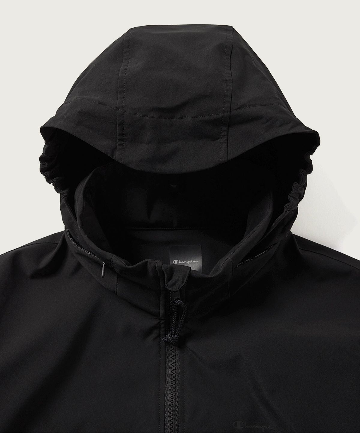챔피온(CHAMPION) [Black Edition] 라이트웨이트 집업 재킷 Off Black