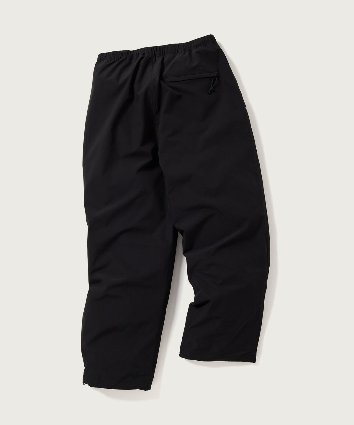 챔피온(CHAMPION) [Black Edition] 라이트웨이트 벨티드 팬츠 Off Black