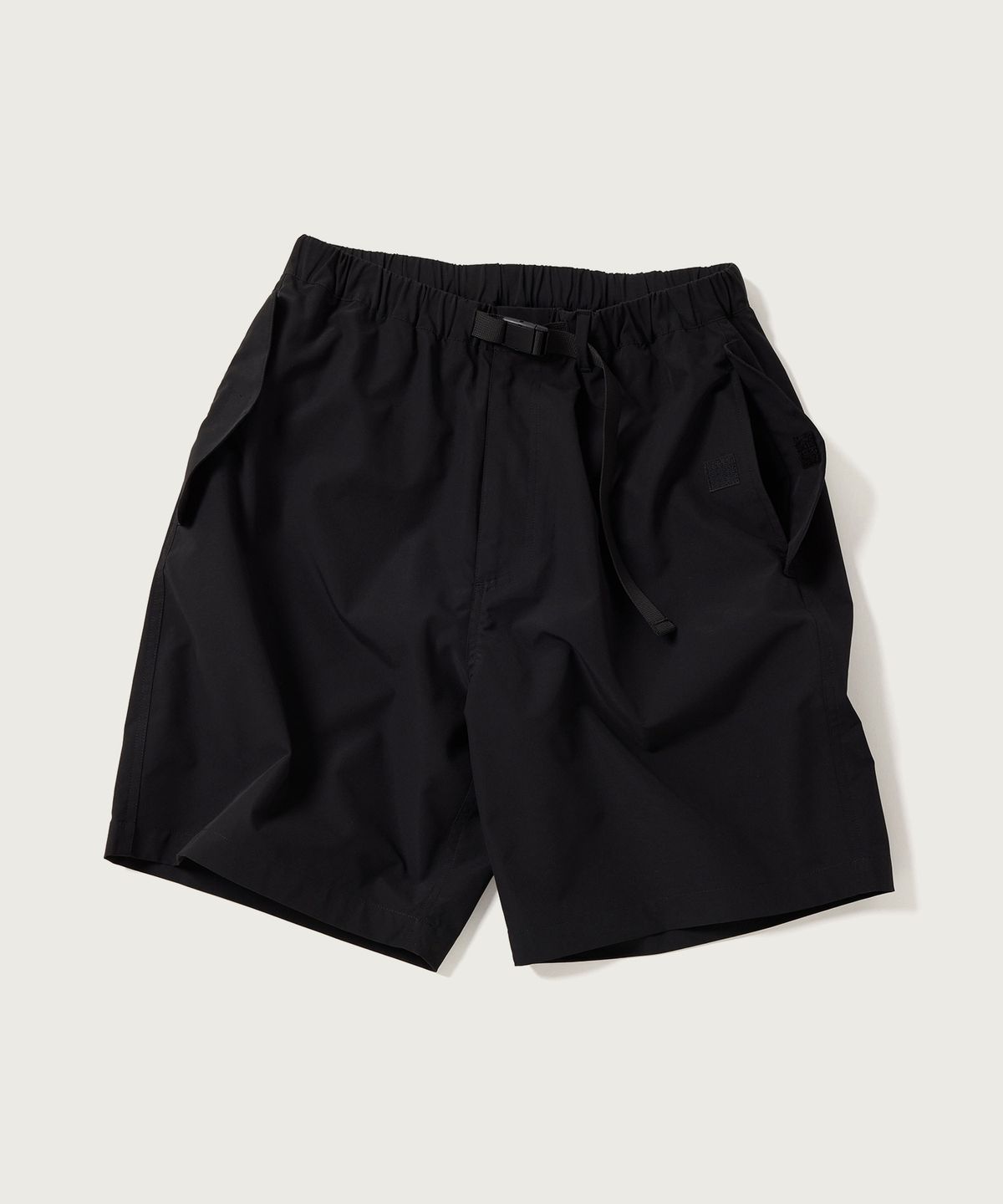챔피온(CHAMPION) [Black Edition] 라이트웨이트 벨티드 쇼츠 Off Black
