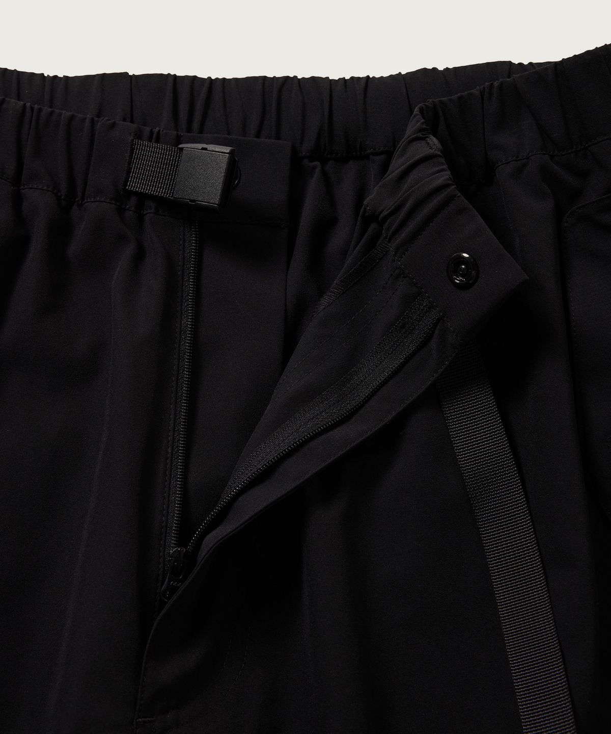챔피온(CHAMPION) [Black Edition] 라이트웨이트 벨티드 쇼츠 Off Black