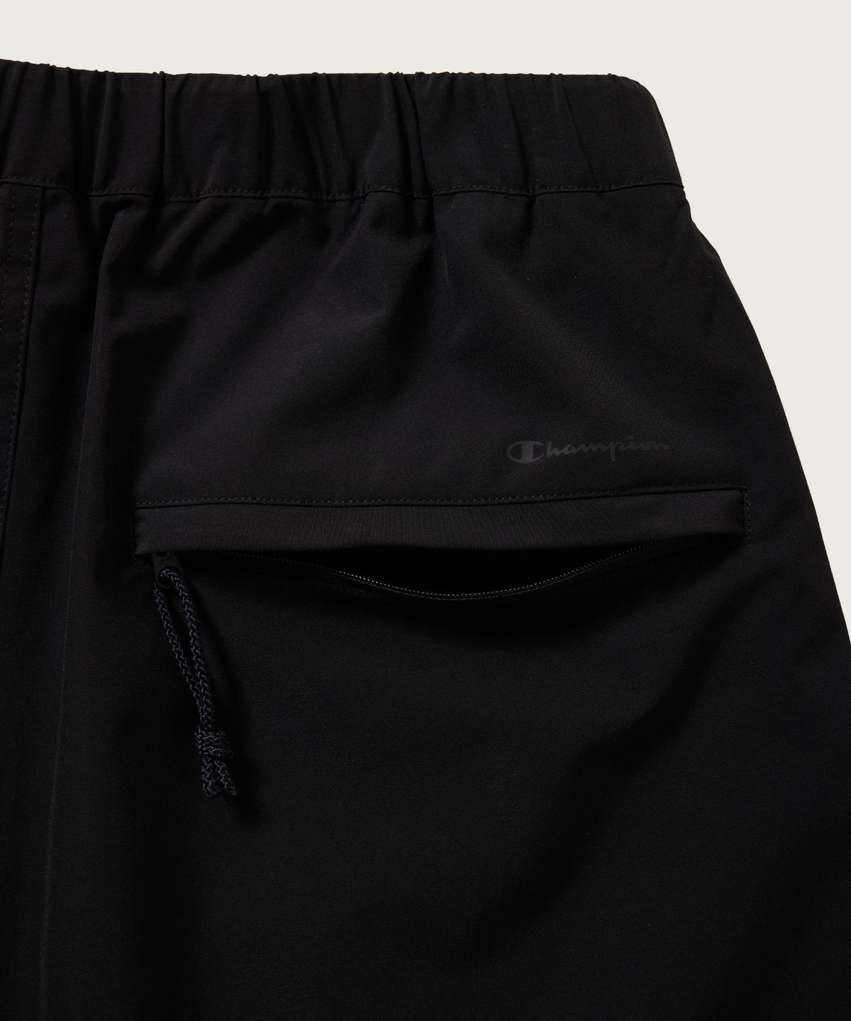 챔피온(CHAMPION) [Black Edition] 라이트웨이트 벨티드 쇼츠 Off Black