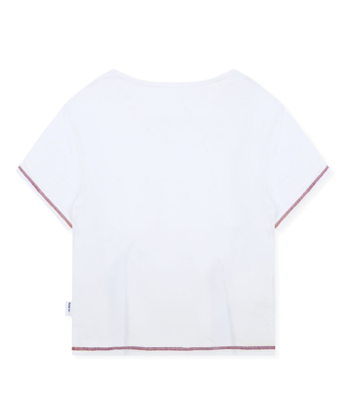 루나키후(RuNaKi'Hu') WXT089 츠즈리 원숄더 티셔츠 (WHITE)