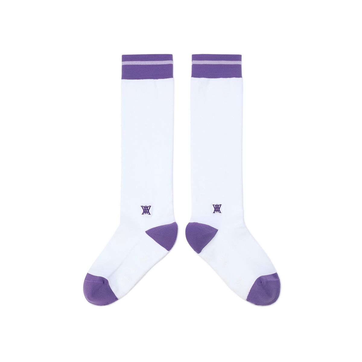 어뉴골프(ANEW GOLF) WOMEN COLOR STRIPE KNEE SOCKS_PP
