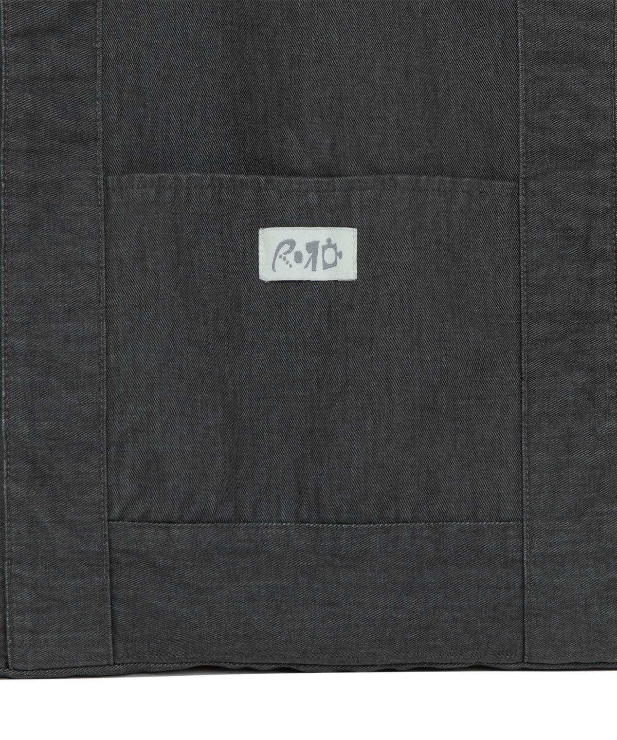 더콜디스트모먼트(THE COLDEST MOMENT) TCM X HANRORO reversible eco bag (charcoal)