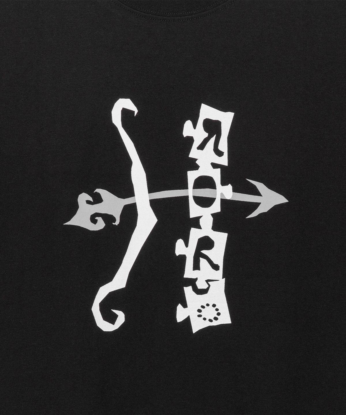 더콜디스트모먼트(THE COLDEST MOMENT) TCM X HANRORO graphic T (black)