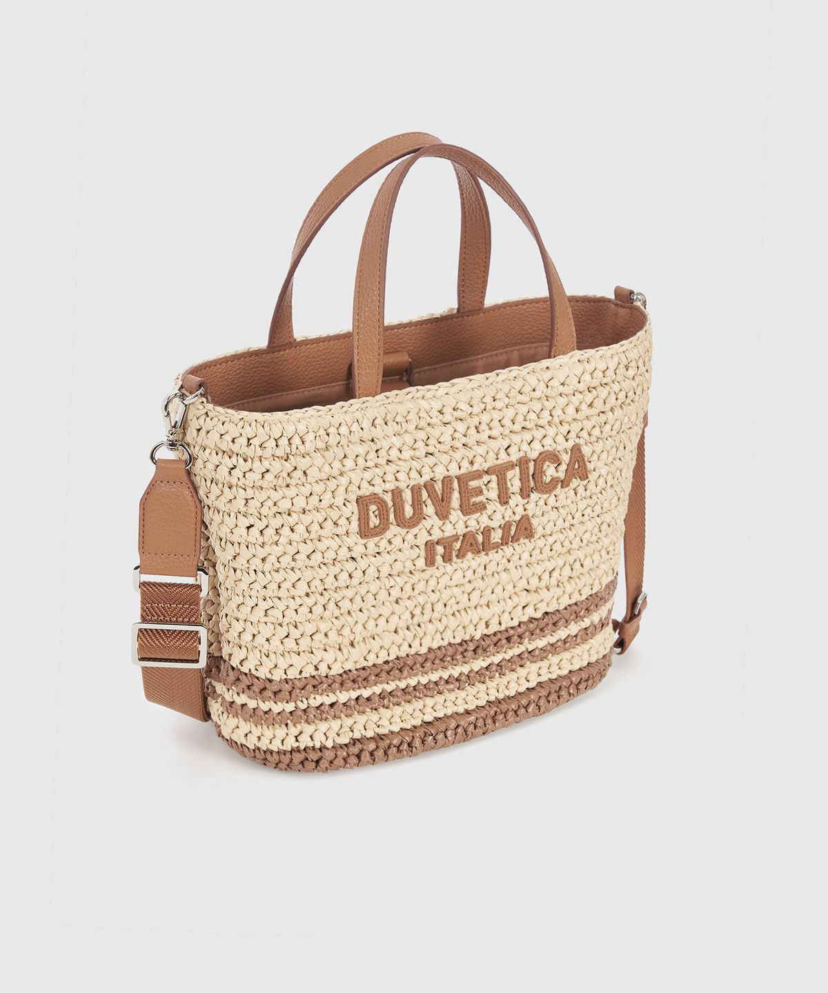 듀베티카(DUVETICA) 마리네라(다크 베이지)(여성 토드백)