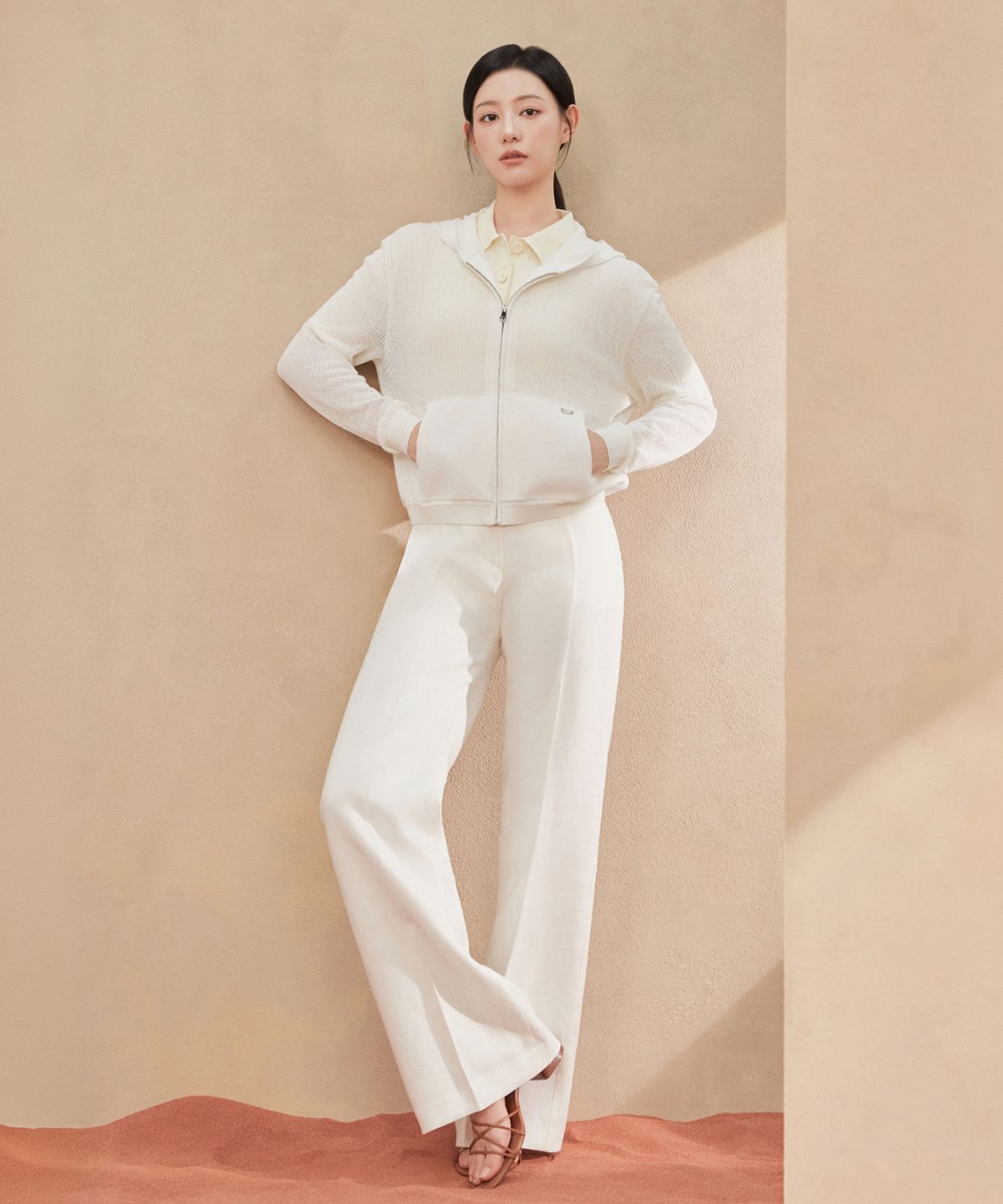 듀베티카(DUVETICA) 라누비오(아이보리)(여성 니트가디건)