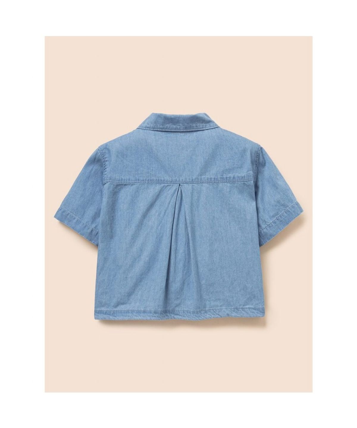 빈폴 키즈(BEANPOLE KIDS) 데님 반소매 투피스  스카이 블루 (BI6371G07Q)
