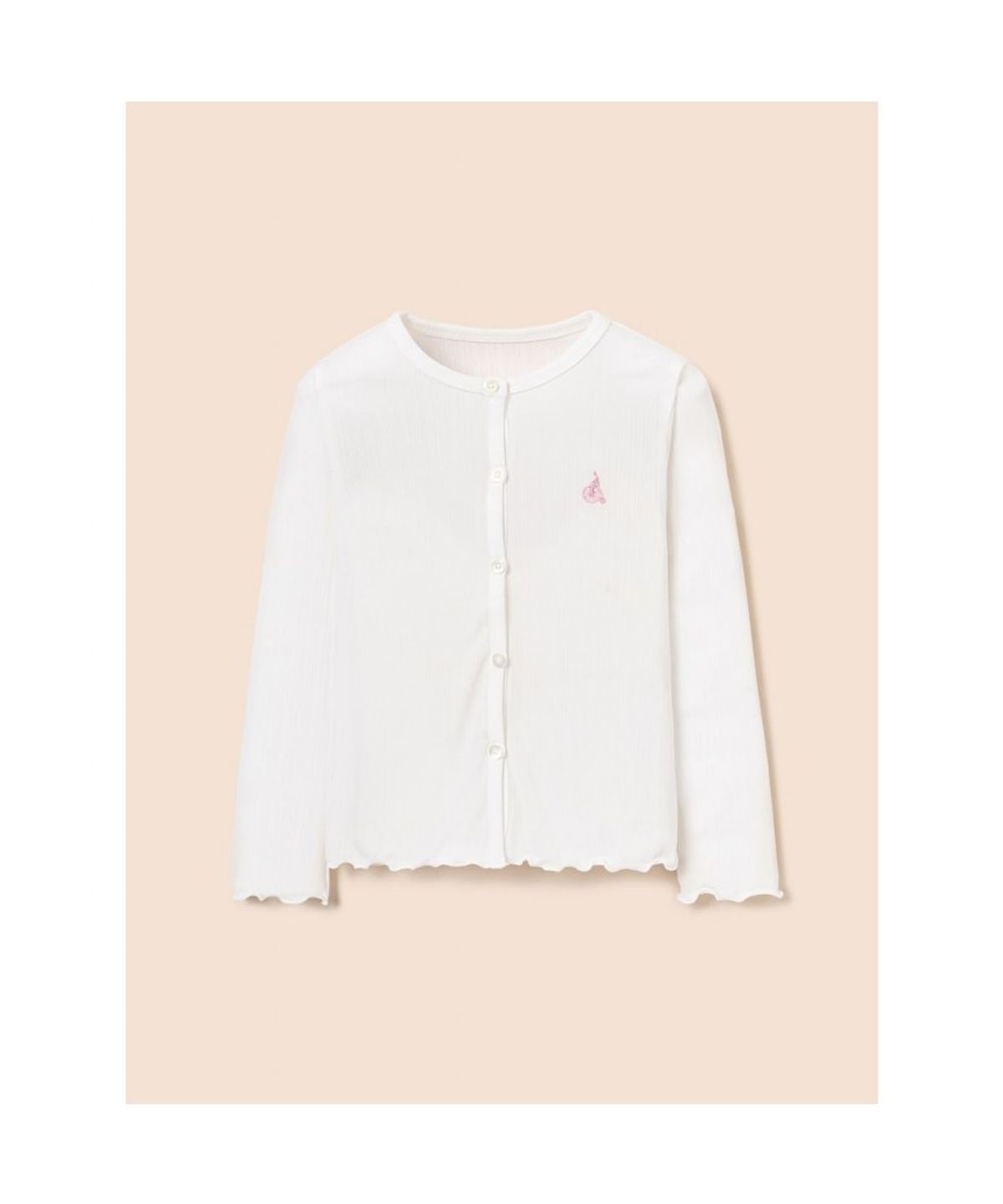 빈폴 키즈(BEANPOLE KIDS) 여아 핫썸머 차르르 골지 카디건  아이보리 (BI6241G030)