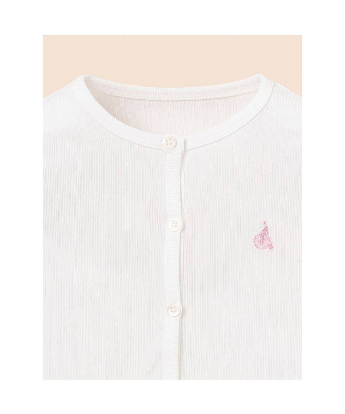 빈폴 키즈(BEANPOLE KIDS) 여아 핫썸머 차르르 골지 카디건  아이보리 (BI6241G030)