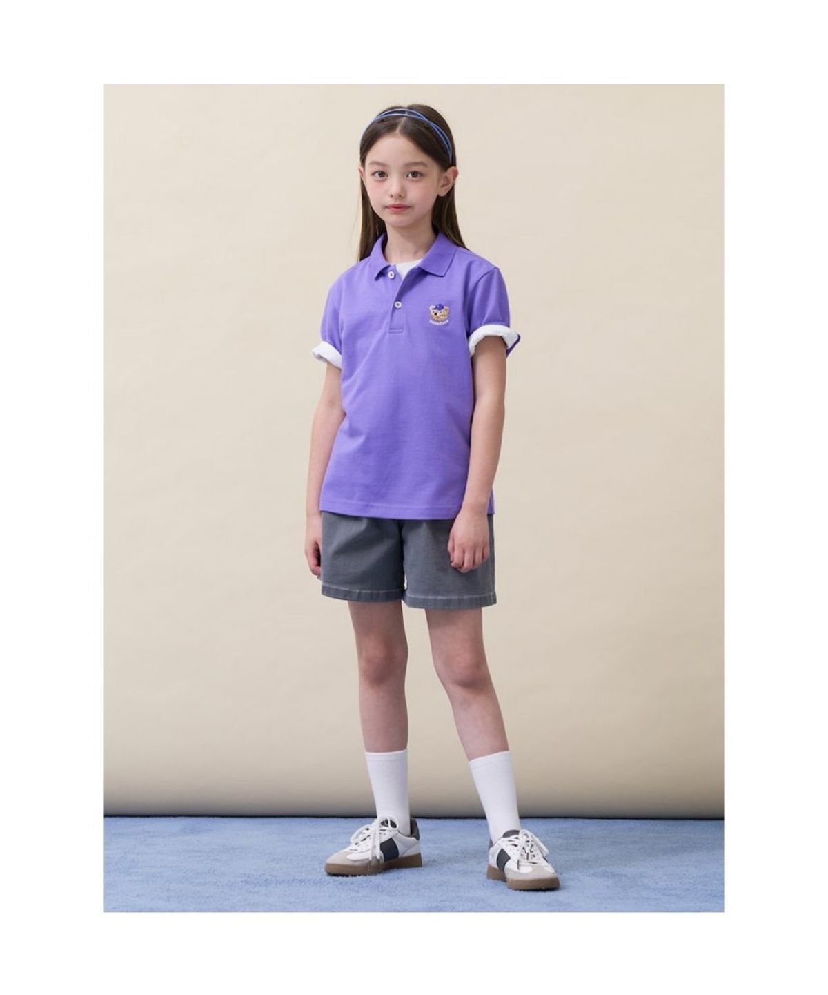 빈폴 키즈(BEANPOLE KIDS) 여아 데님 반바지  그레이 (BI6325G013)