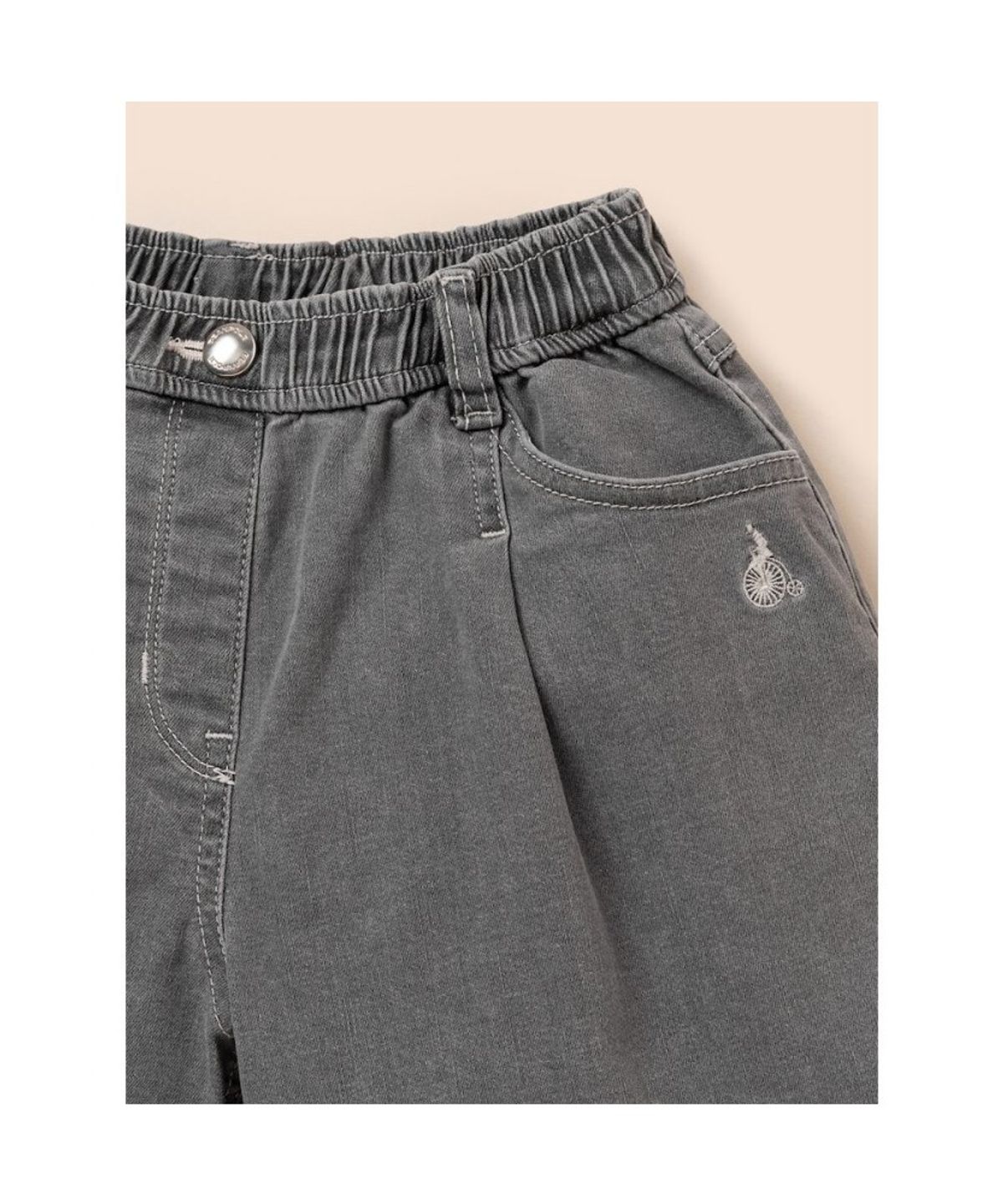 빈폴 키즈(BEANPOLE KIDS) 여아 데님 반바지  그레이 (BI6325G013)