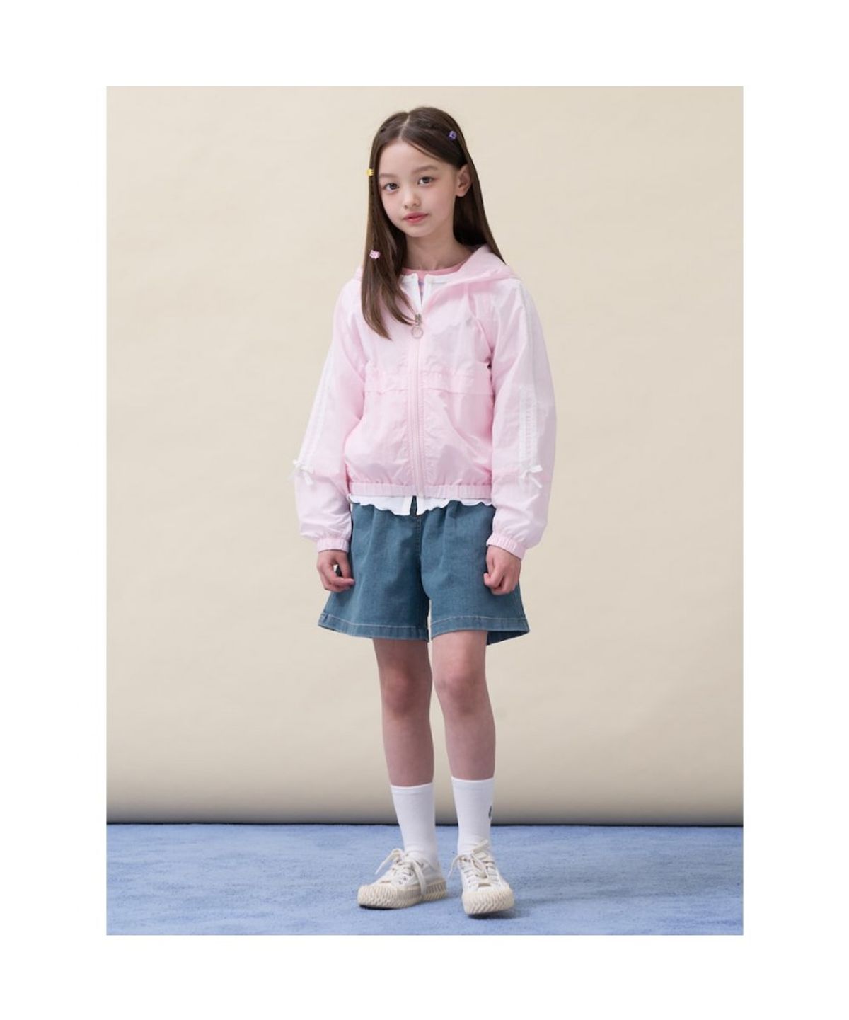 빈폴 키즈(BEANPOLE KIDS) 여아 데님 반바지  블루 (BI6325G01P)