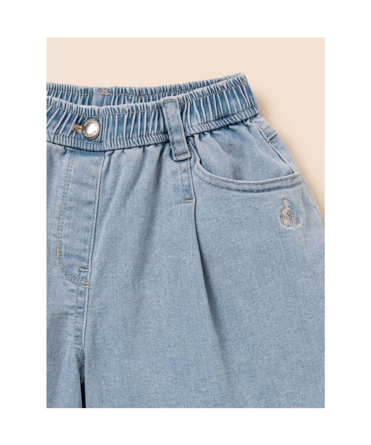 빈폴 키즈(BEANPOLE KIDS) 여아 데님 반바지  스카이 블루 (BI6325G01Q)