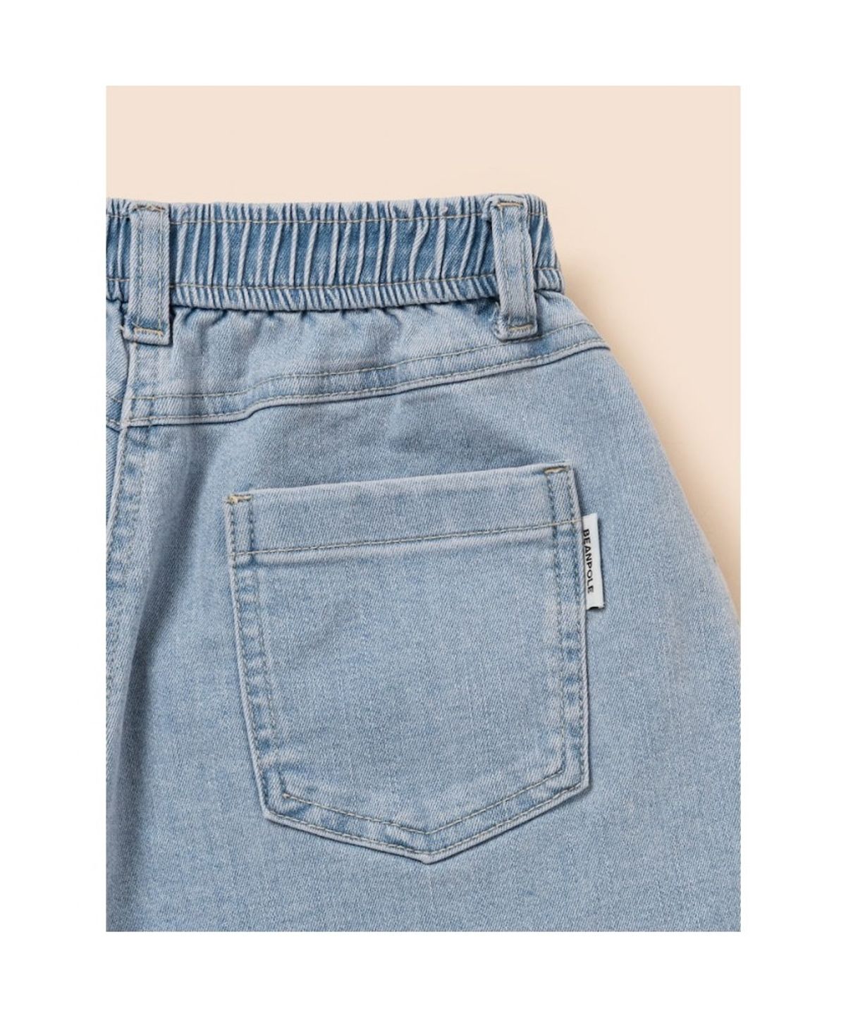 빈폴 키즈(BEANPOLE KIDS) 여아 데님 반바지  스카이 블루 (BI6325G01Q)