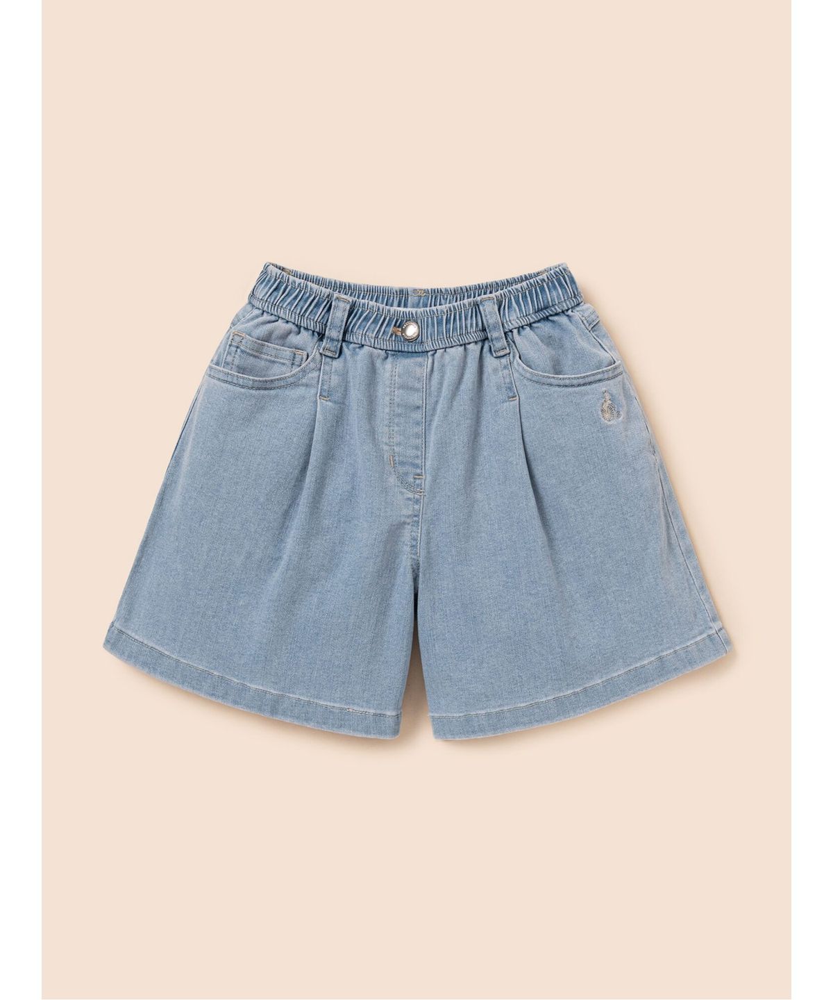 빈폴 키즈(BEANPOLE KIDS) 여아 데님 반바지  스카이 블루 (BI6325G01Q)