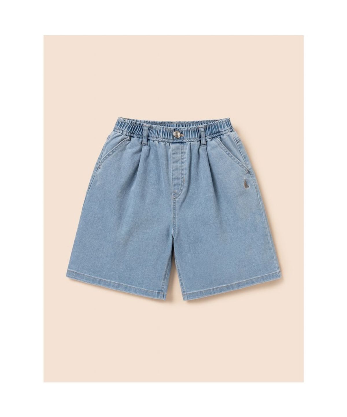 빈폴 키즈(BEANPOLE KIDS) [Essential] 쿨데님 반바지  스카이 블루 (BI6325UE2Q)