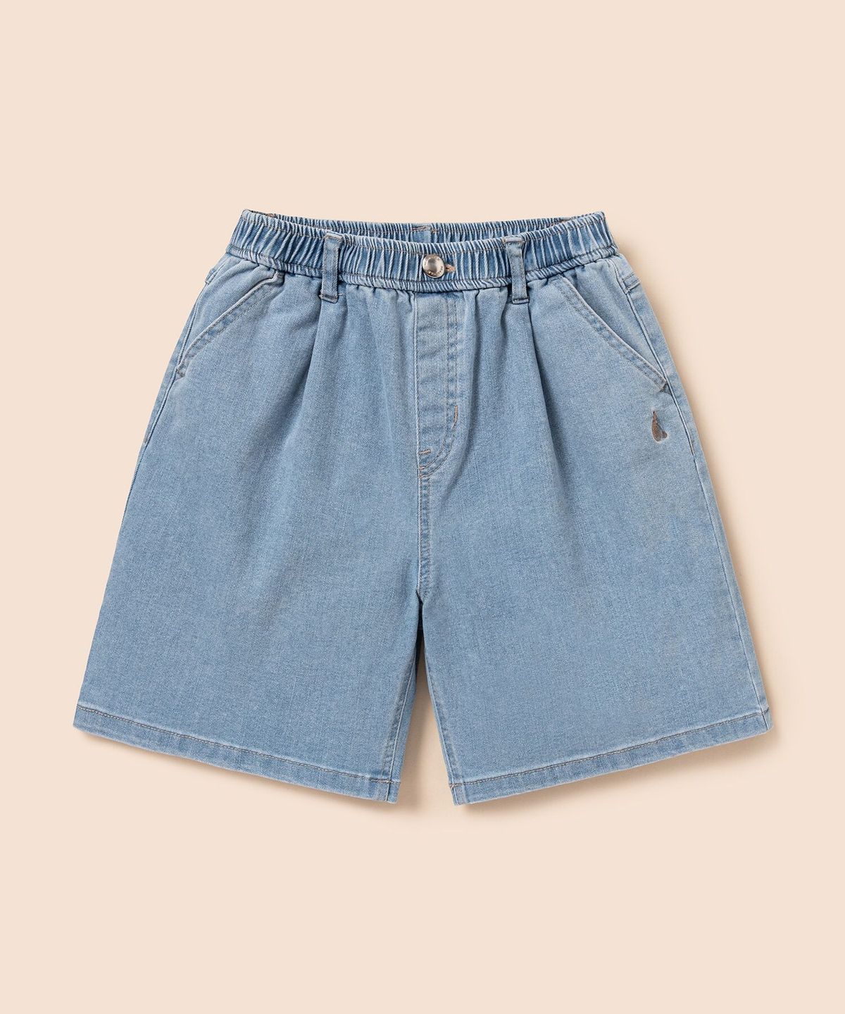 빈폴 키즈(BEANPOLE KIDS) [Essential] 쿨데님 반바지  스카이 블루 (BI6325UE2Q)