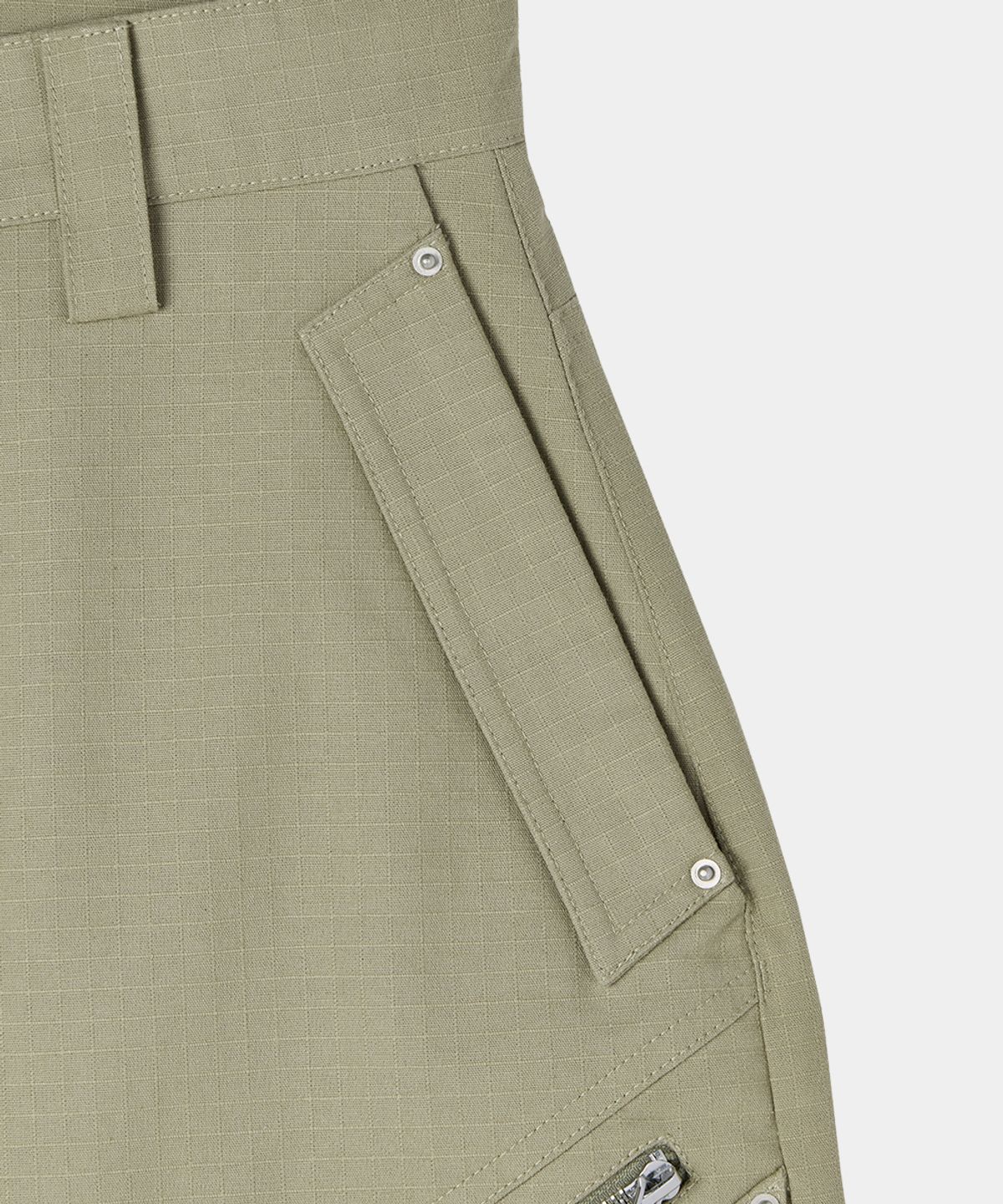 메종미네드(MAISON MINED) DETACHABLE COTTON PANTS BEIGE