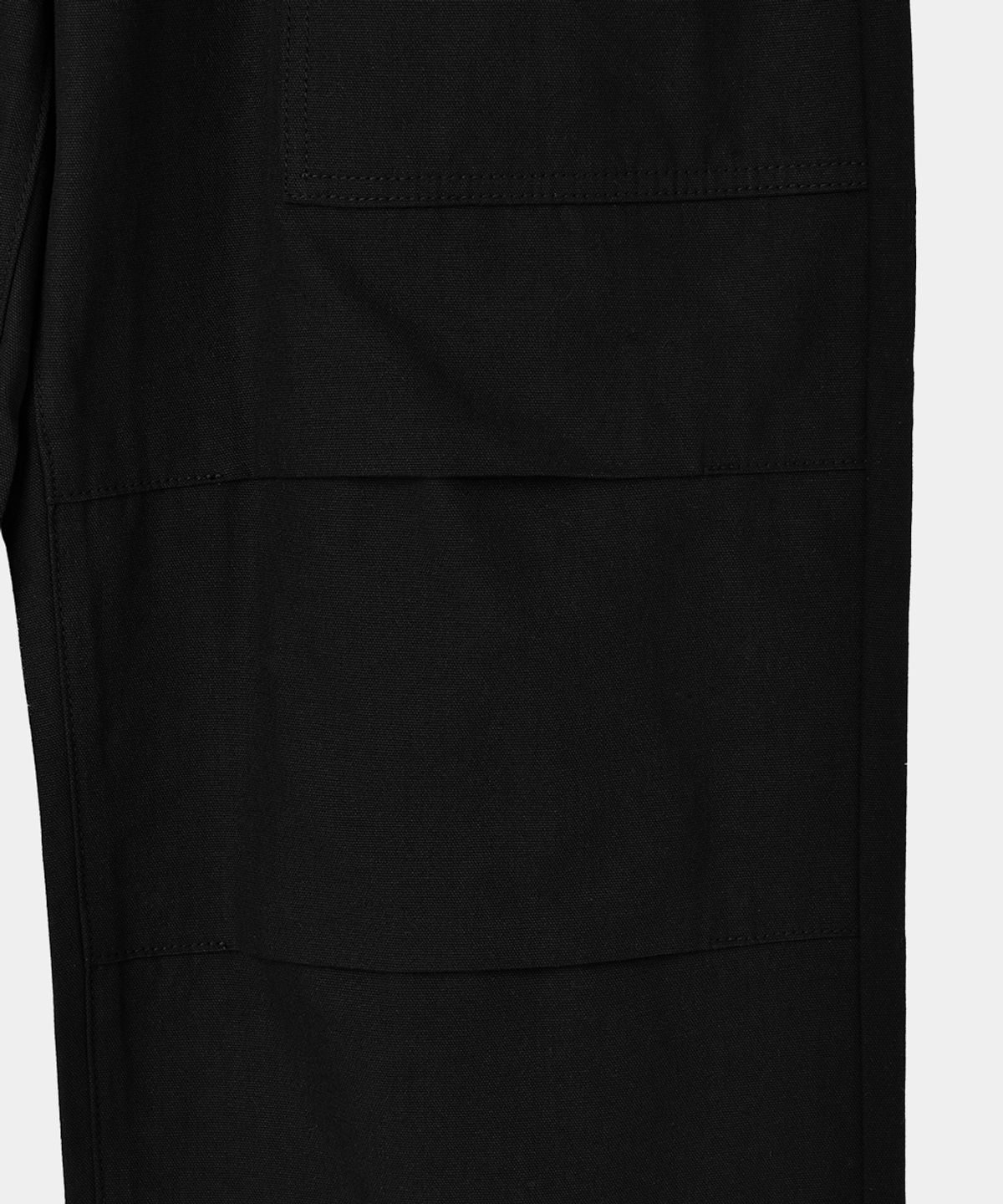 메종미네드(MAISON MINED) PARACHUTE VELCRO PANTS BLACK