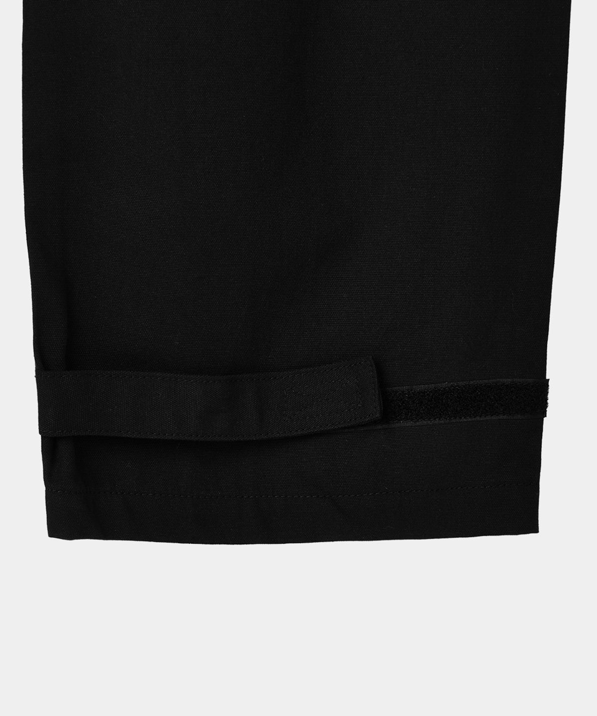 메종미네드(MAISON MINED) PARACHUTE VELCRO PANTS BLACK