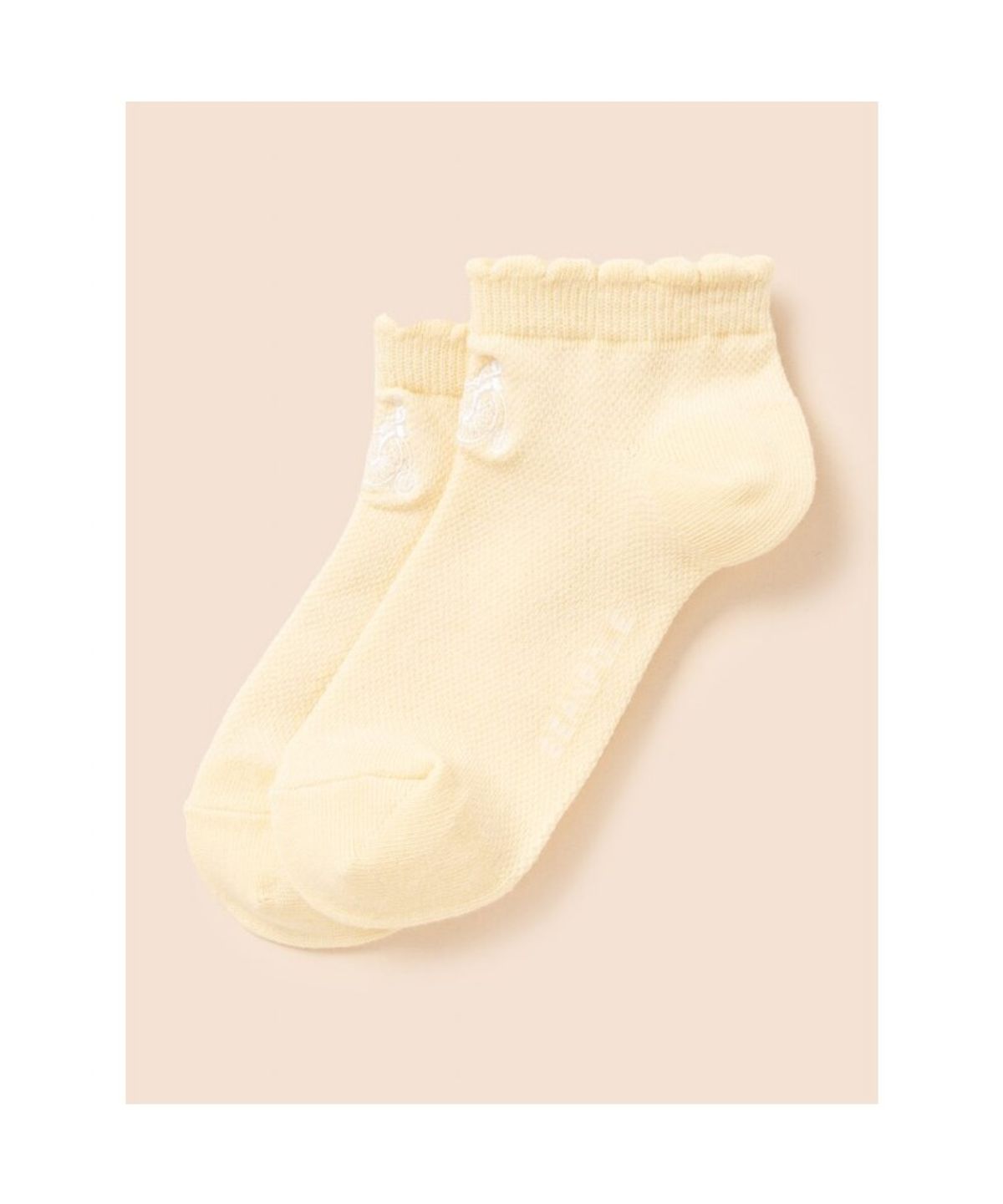빈폴 키즈(BEANPOLE KIDS) 베이직 메쉬 여름 발목 양말 5족 SET  라이트 핑크 (BI63KTU01Y)
