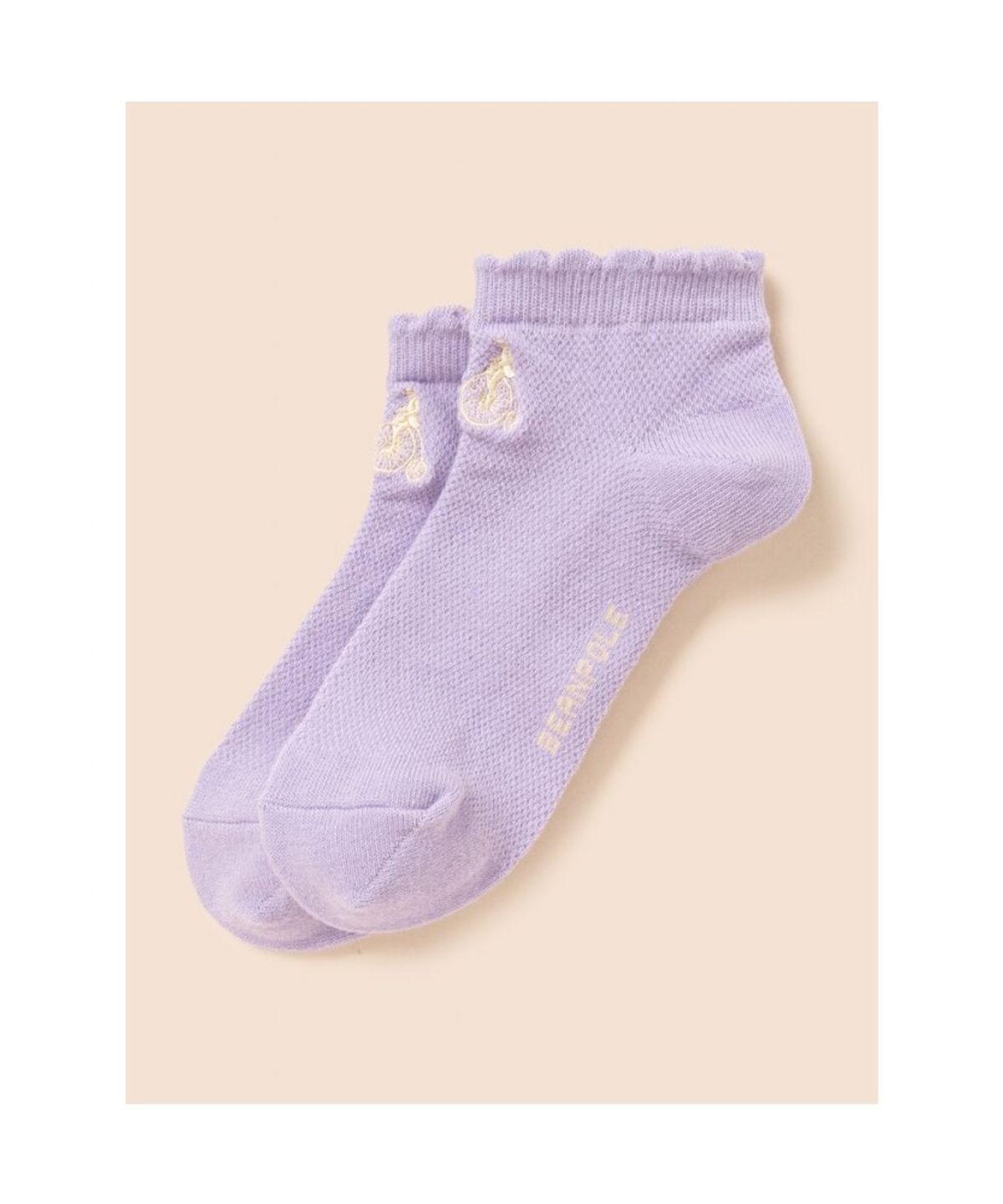 빈폴 키즈(BEANPOLE KIDS) 베이직 메쉬 여름 발목 양말 5족 SET  라이트 핑크 (BI63KTU01Y)