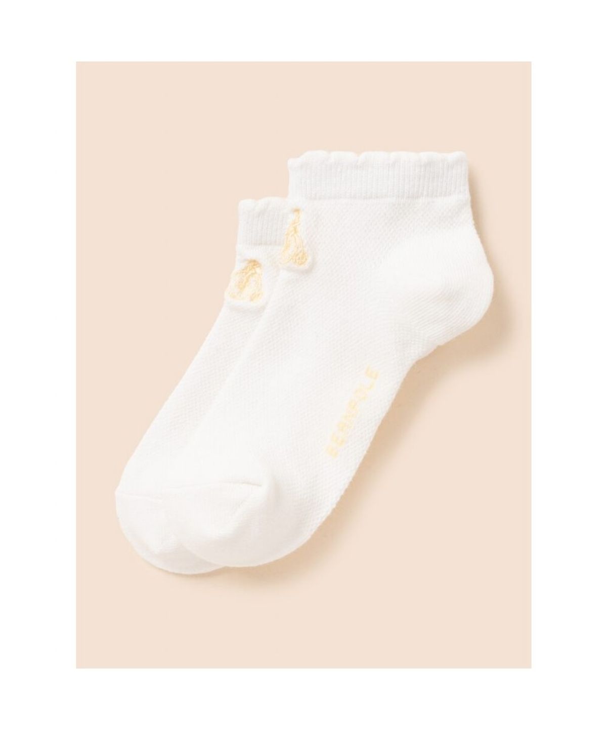 빈폴 키즈(BEANPOLE KIDS) 베이직 메쉬 여름 발목 양말 5족 SET  라이트 핑크 (BI63KTU01Y)