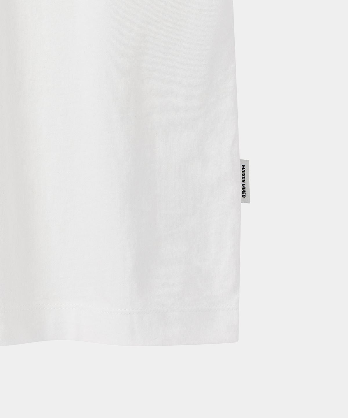 메종미네드(MAISON MINED) CELTIC CROSS HALF T WHITE
