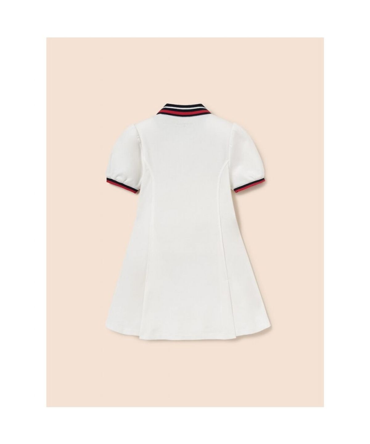 빈폴 키즈(BEANPOLE KIDS) 티핑 포인트 반소매 피케 원피스  화이트 (BI6371G021)