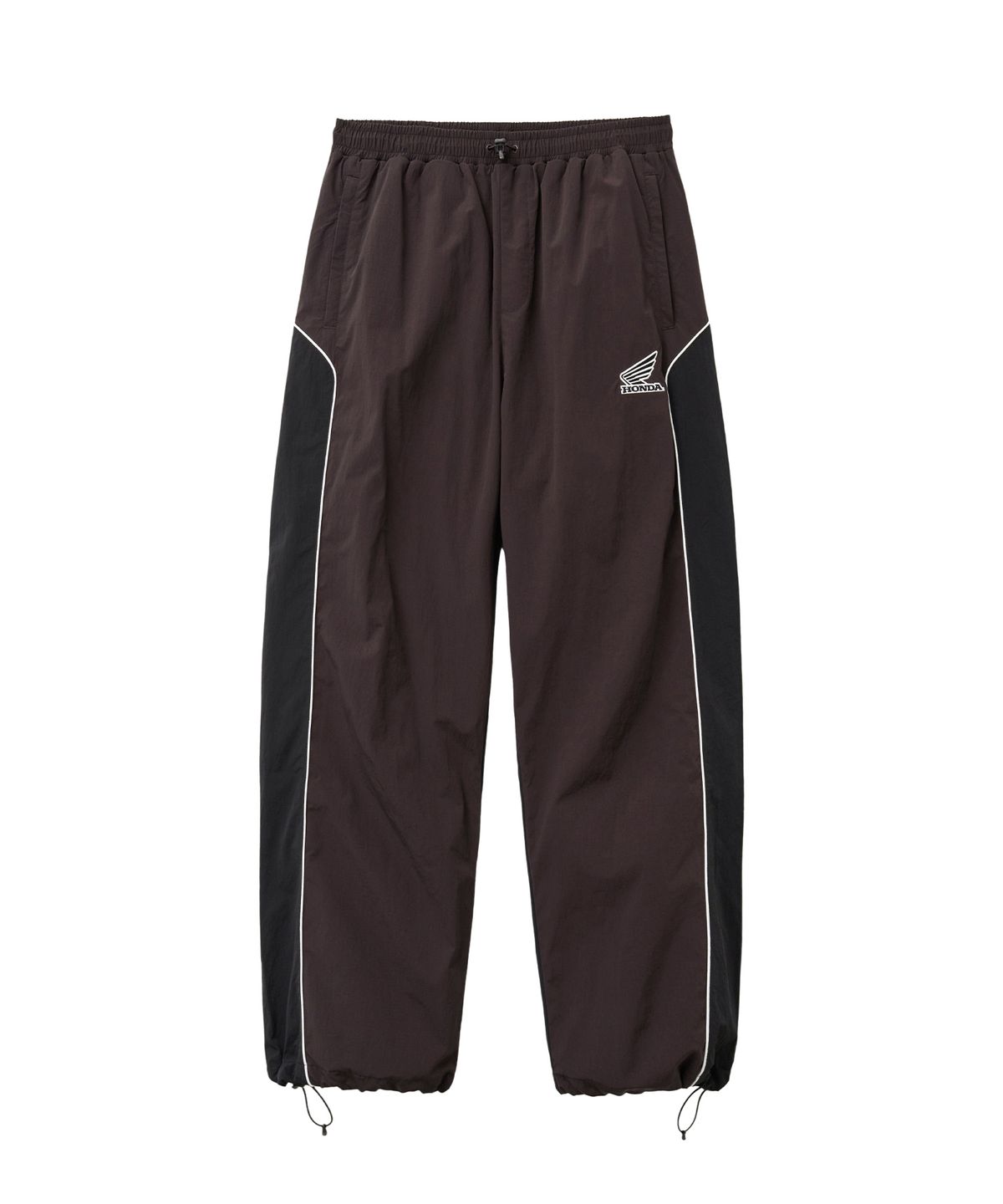 핍스 모터사이클(PHYPS MOTORCYCLE) Nylon Block Piping Track Pants Red