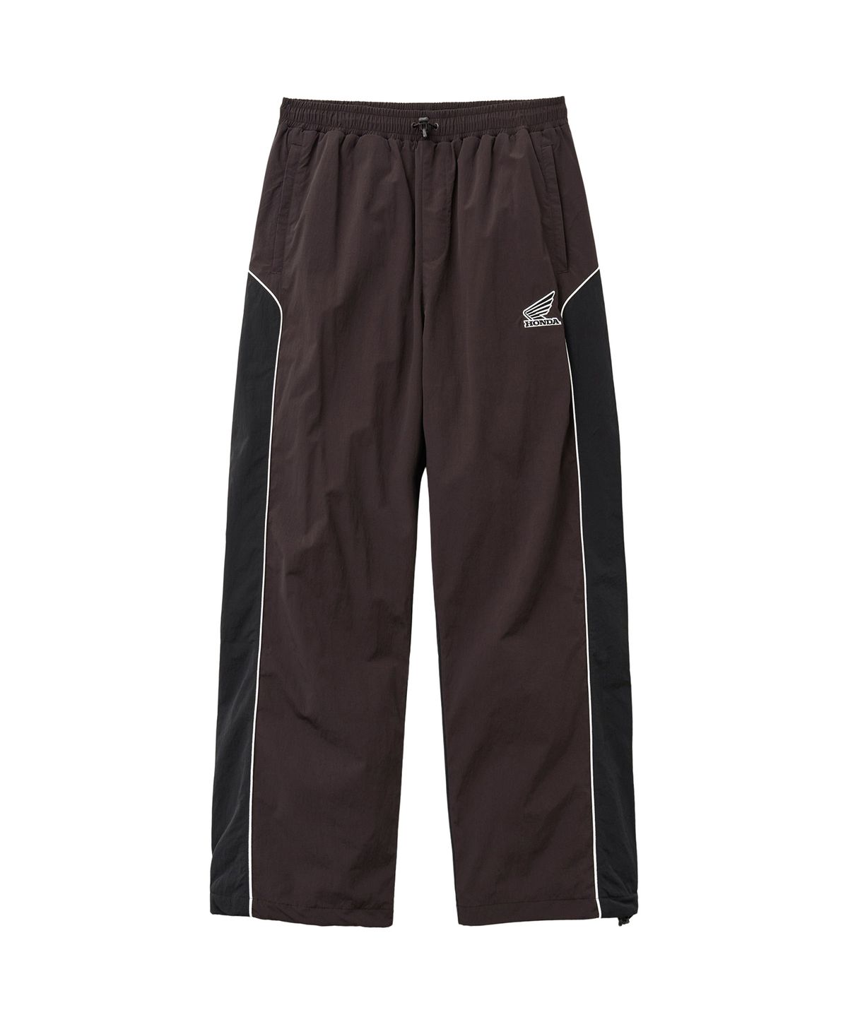 핍스 모터사이클(PHYPS MOTORCYCLE) Nylon Block Piping Track Pants Red