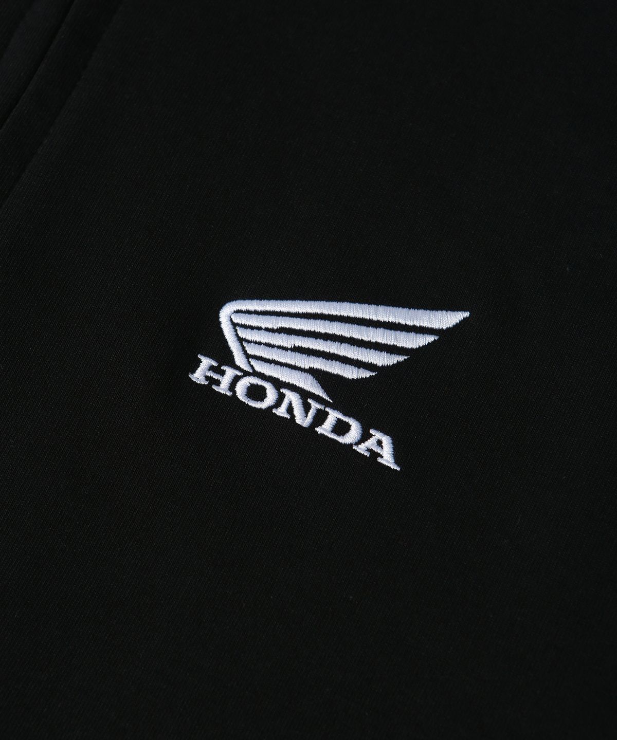 핍스 모터사이클(PHYPS MOTORCYCLE) H-Tech Grid Mix Hoodie Zip-Up Black