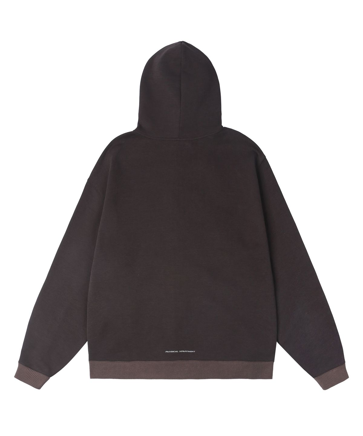 핍스 모터사이클(PHYPS MOTORCYCLE) H-Tech Grid Mix Hoodie Zip-Up Burgundy