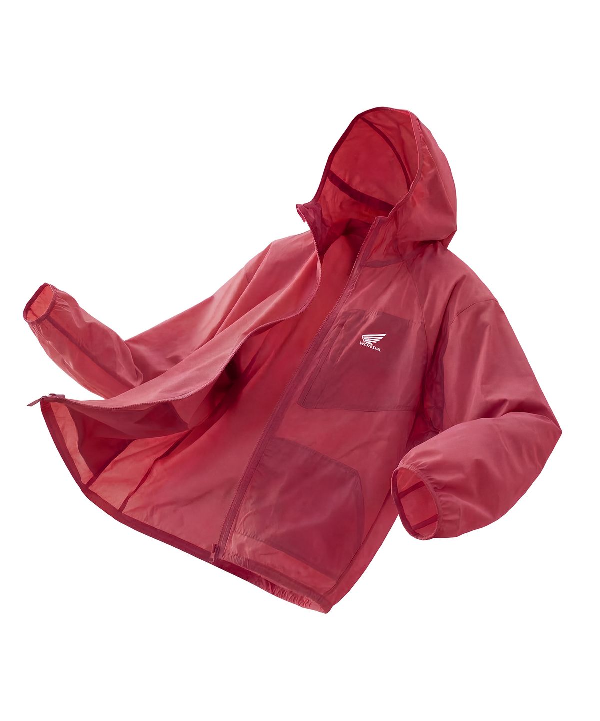 핍스 모터사이클(PHYPS MOTORCYCLE) H-Tech Packable Windbreaker_Solid Ver Red