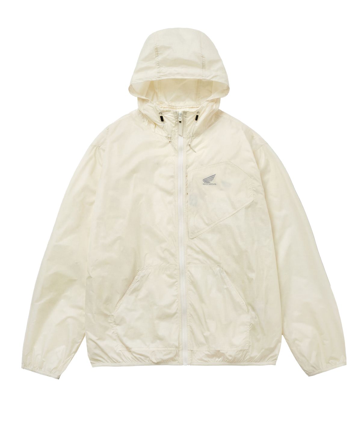 핍스 모터사이클(PHYPS MOTORCYCLE) H-Tech Packable Windbreaker_Solid Ver Ivory