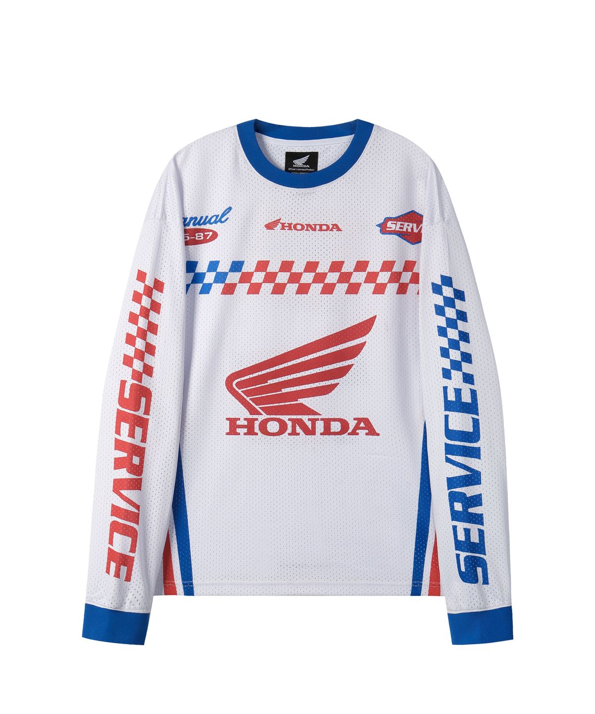 핍스 모터사이클(PHYPS MOTORCYCLE) Service Manual Motor Jersey White