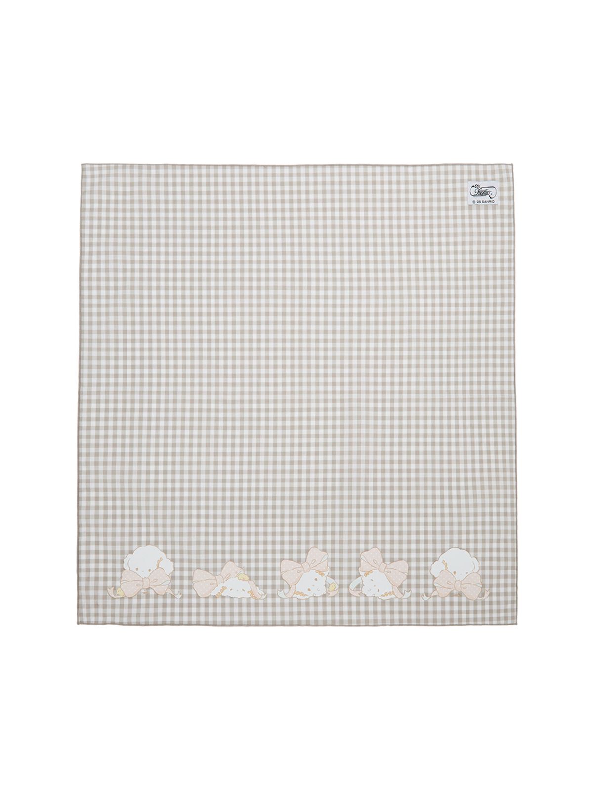 뚜오미오(TUOMIO) COGIMYUN GRAPHIC SCARF [BEIGE]