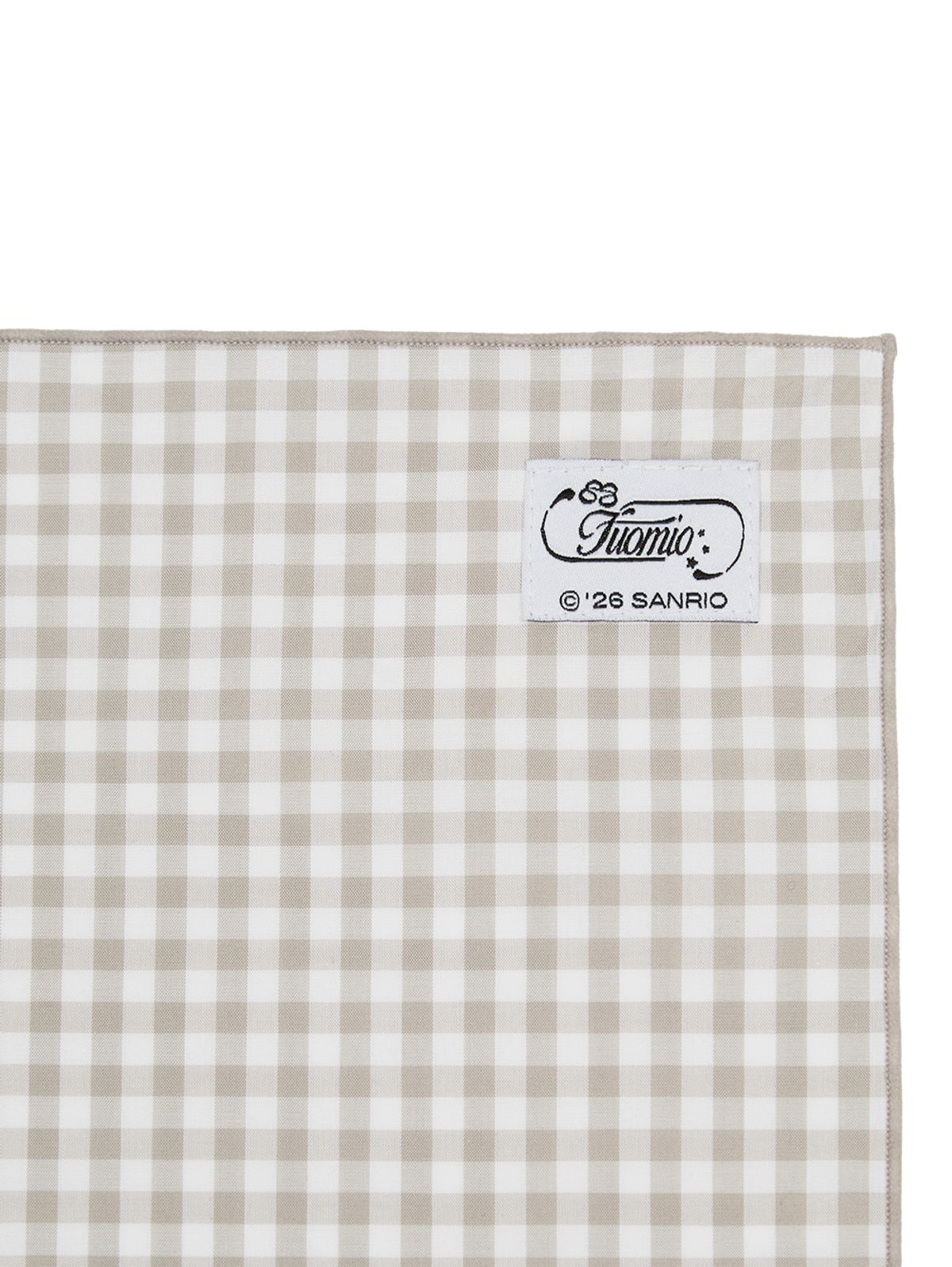 뚜오미오(TUOMIO) COGIMYUN GRAPHIC SCARF [BEIGE]