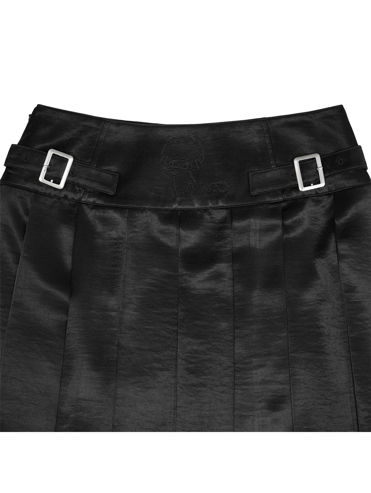 뚜오미오(TUOMIO) MY SWEET PIANO PLEATED SKIRT [BLACK]