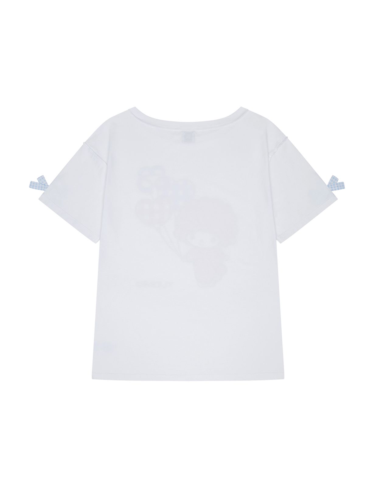 뚜오미오(TUOMIO) MY SWEET PIANO OVERSIZED T-SHIRT [WHITE]