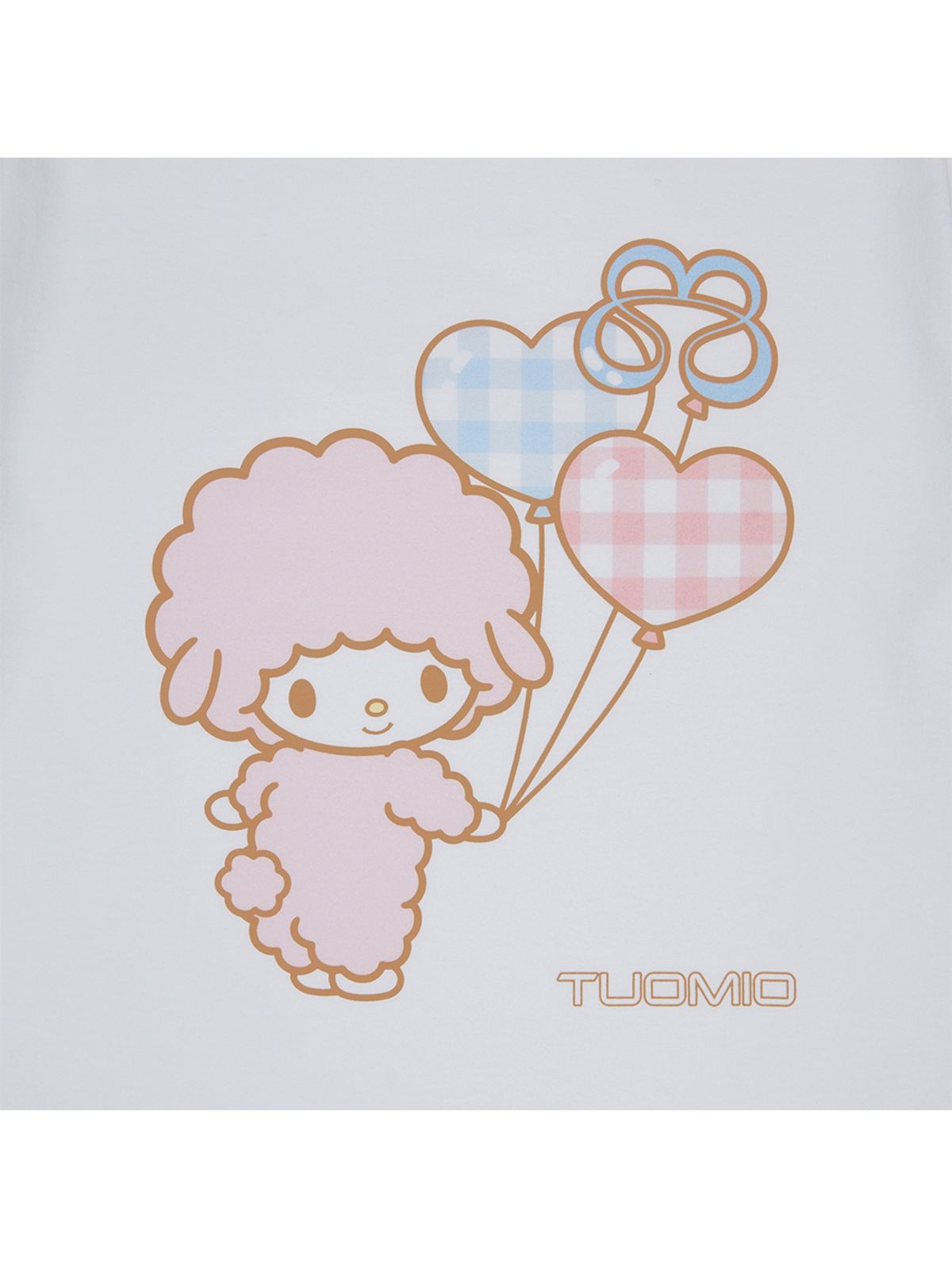 뚜오미오(TUOMIO) MY SWEET PIANO OVERSIZED T-SHIRT [WHITE]